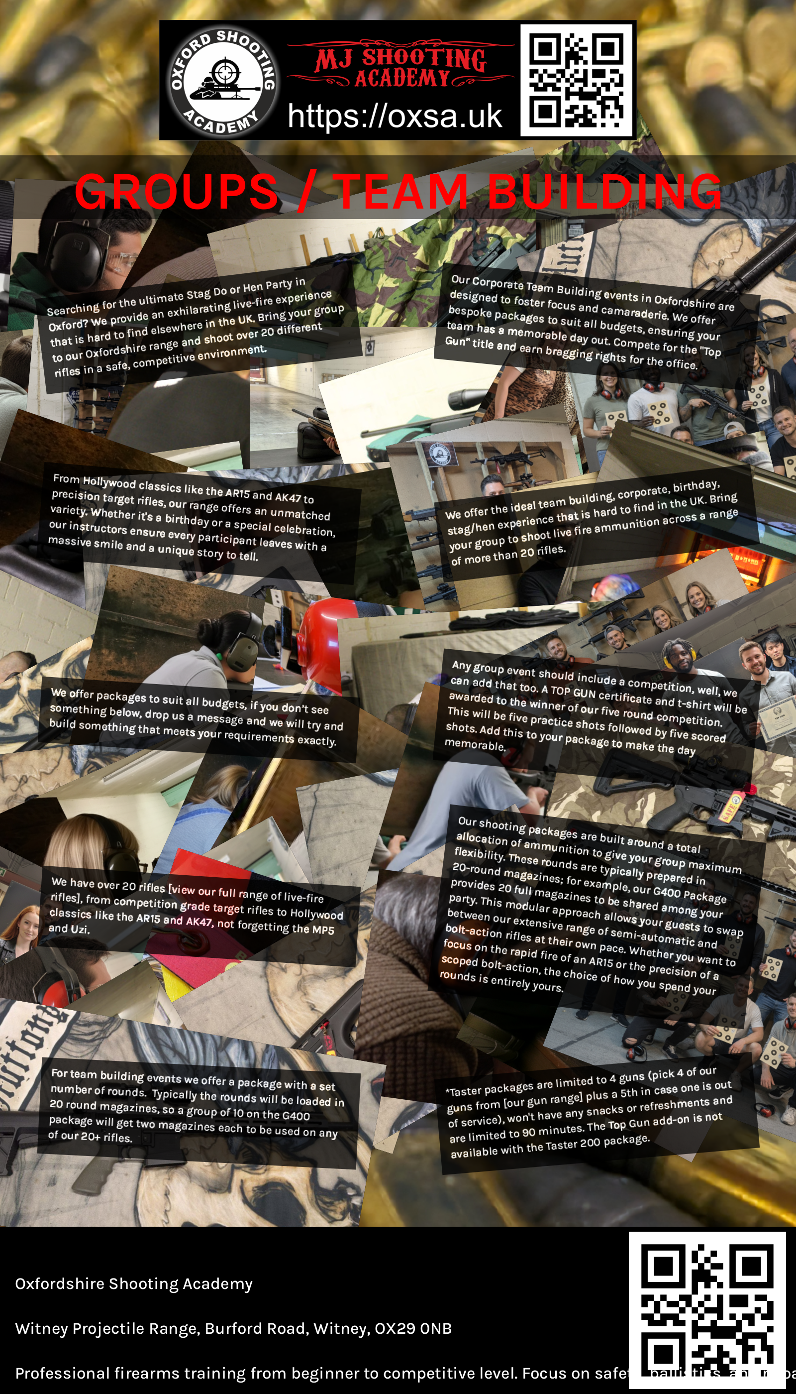 Tactical shooting drill for beginners and enthusiasts