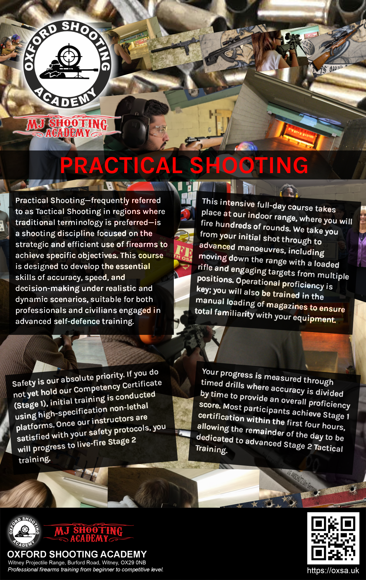 Target practice activity designed for corporate and group events