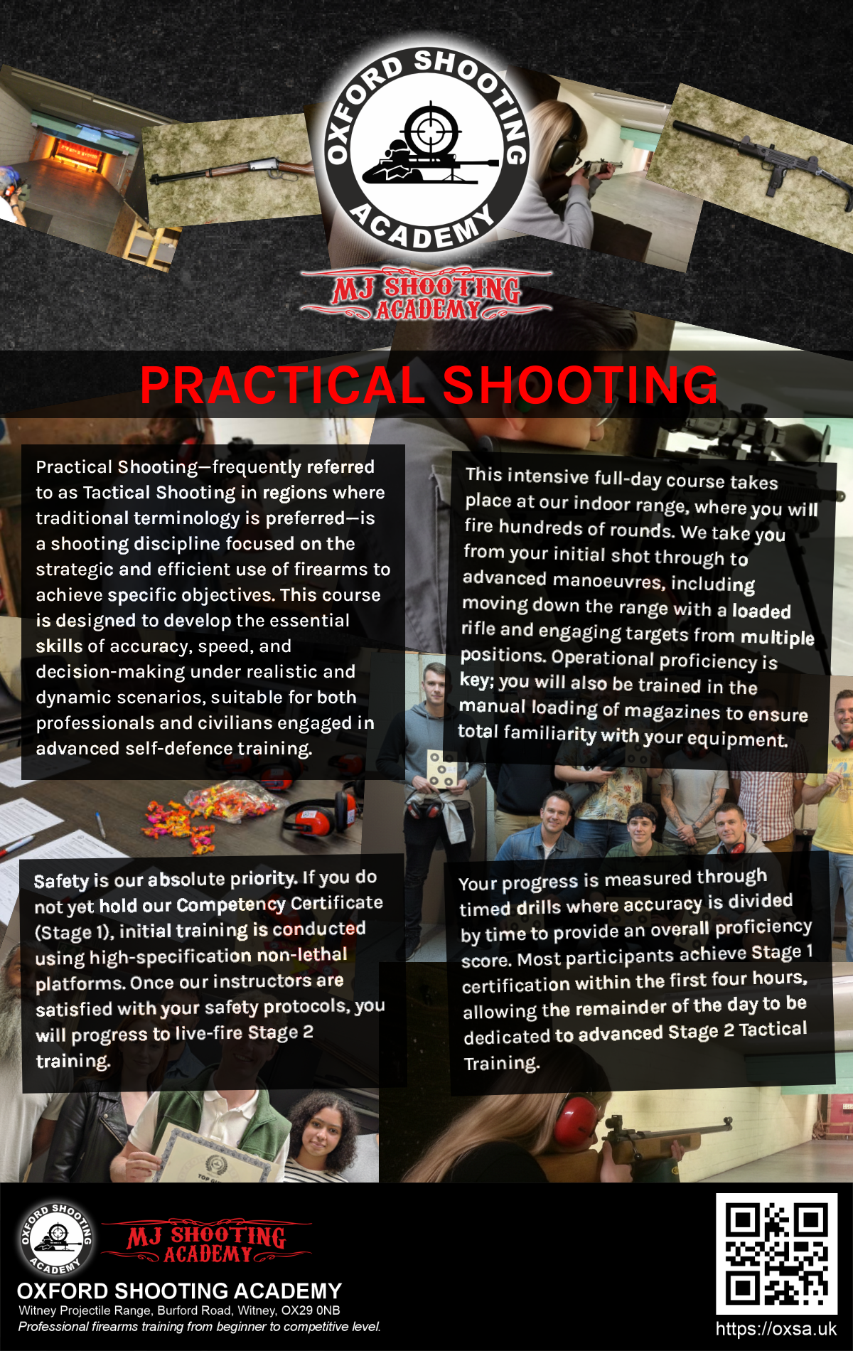 Tactical shooting drill for beginners and enthusiasts