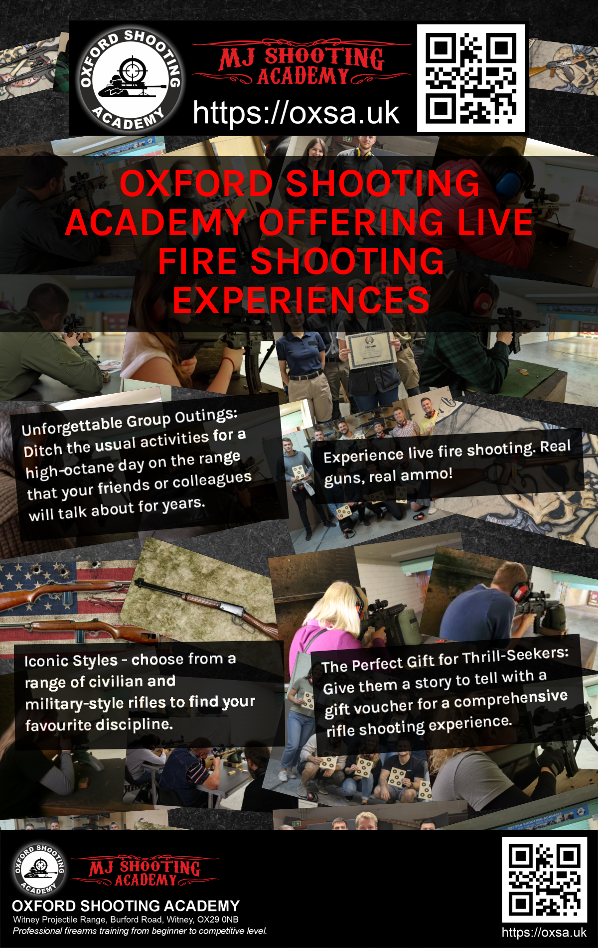 Precision shooting session focusing on firearm safety and handling