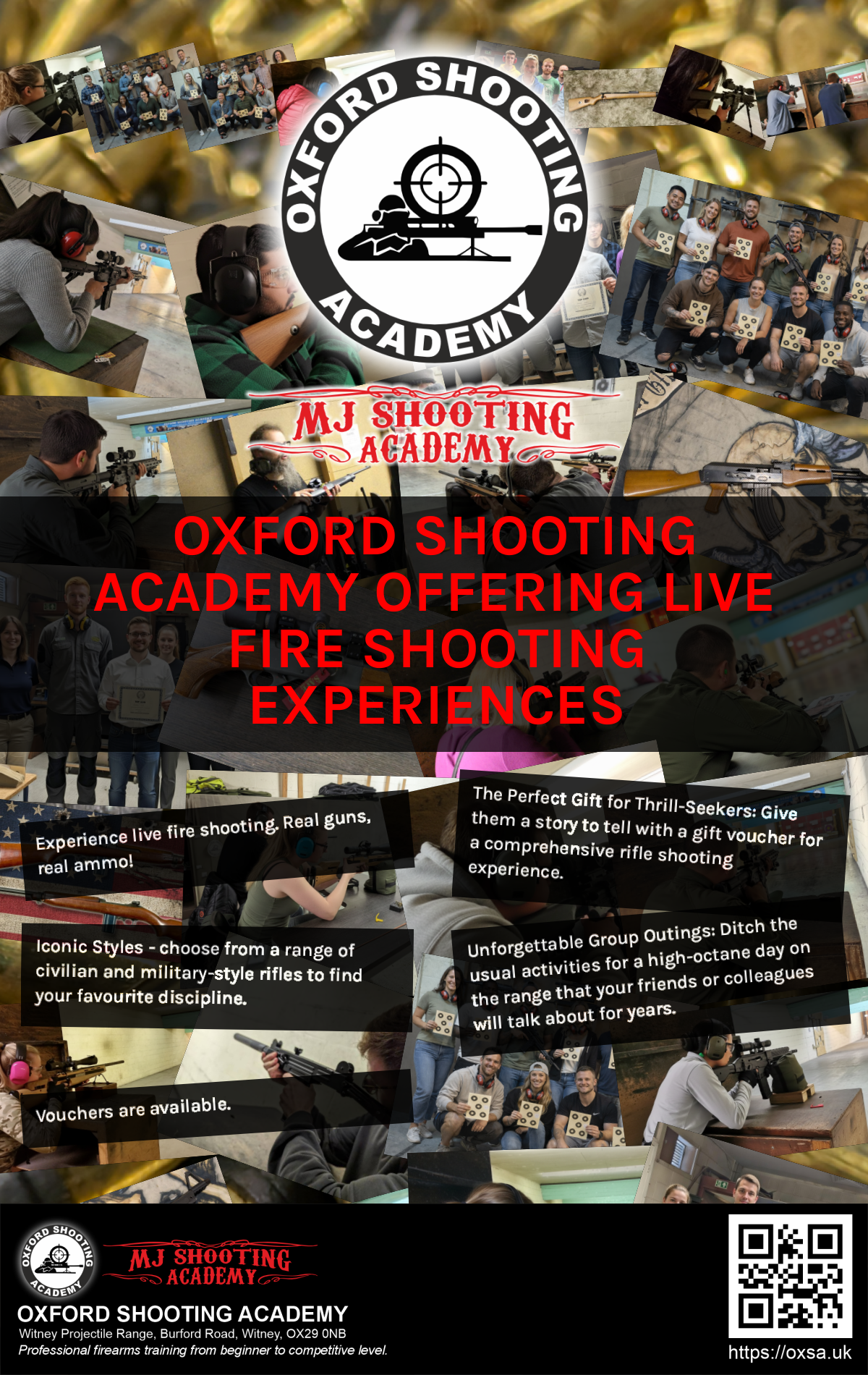 Precision shooting session focusing on firearm safety and handling