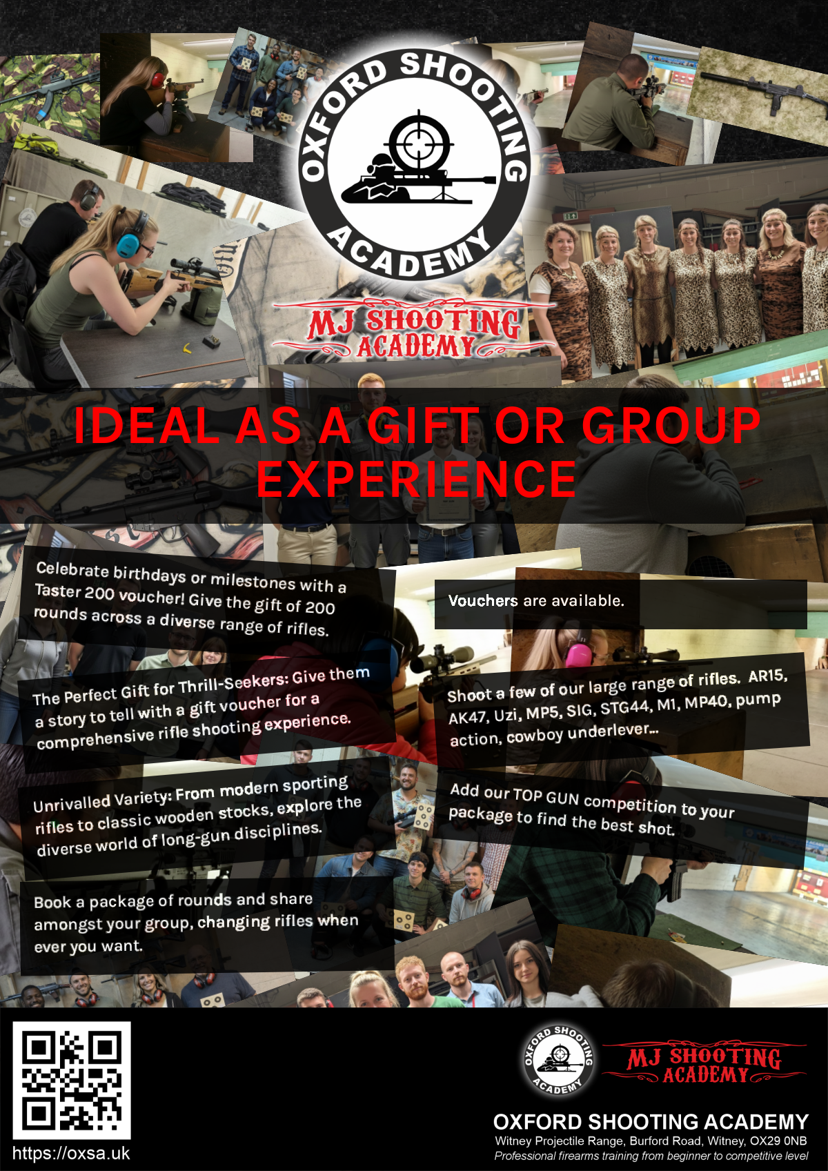 Live fire training for skill development and training