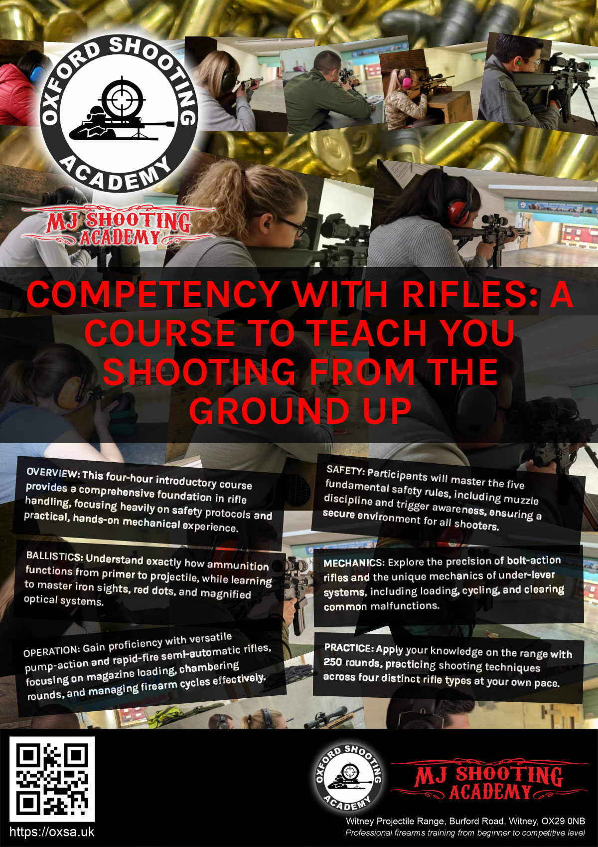 Target practice activity designed for corporate and group events