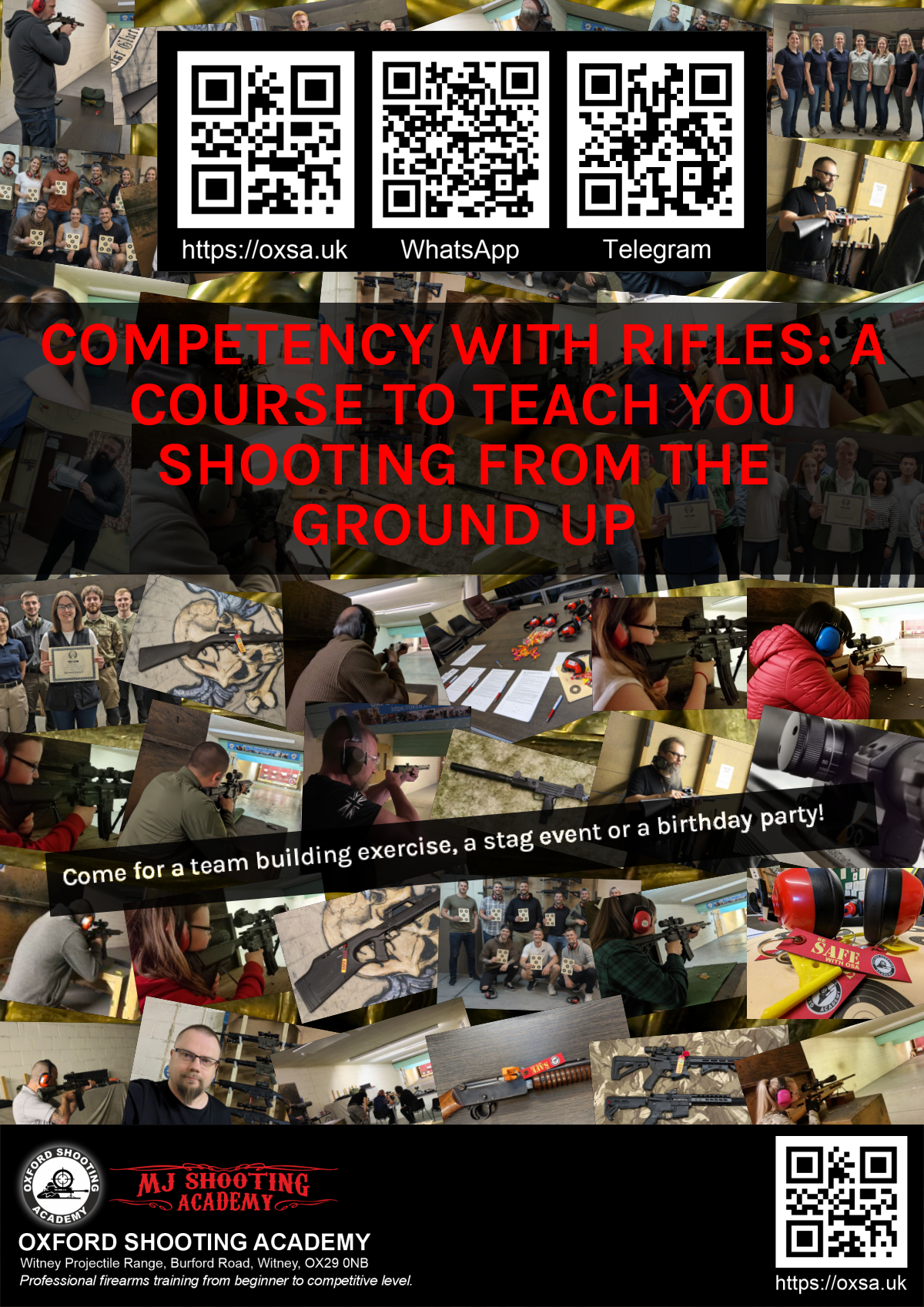 Tactical shooting drill for beginners and enthusiasts