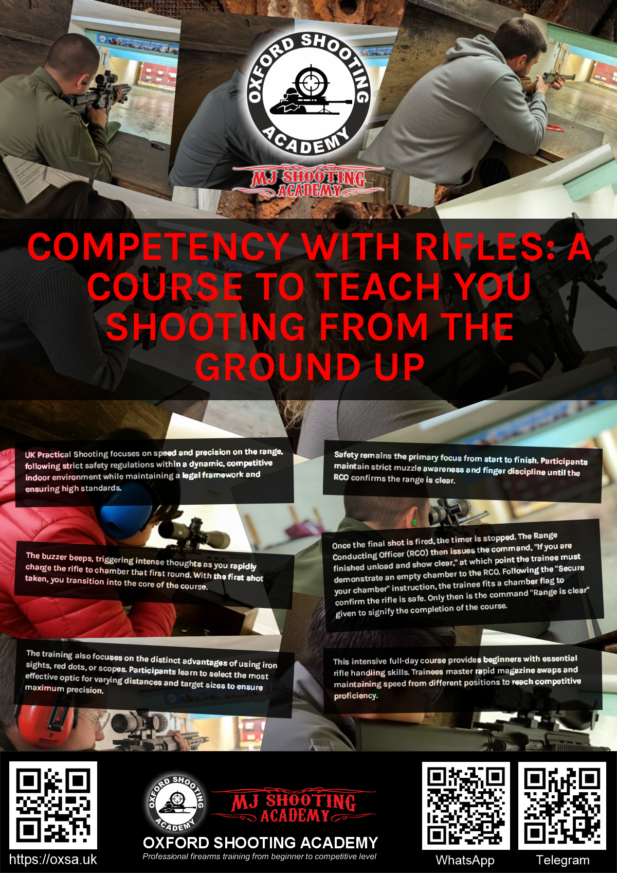 Target practice activity designed for corporate and group events