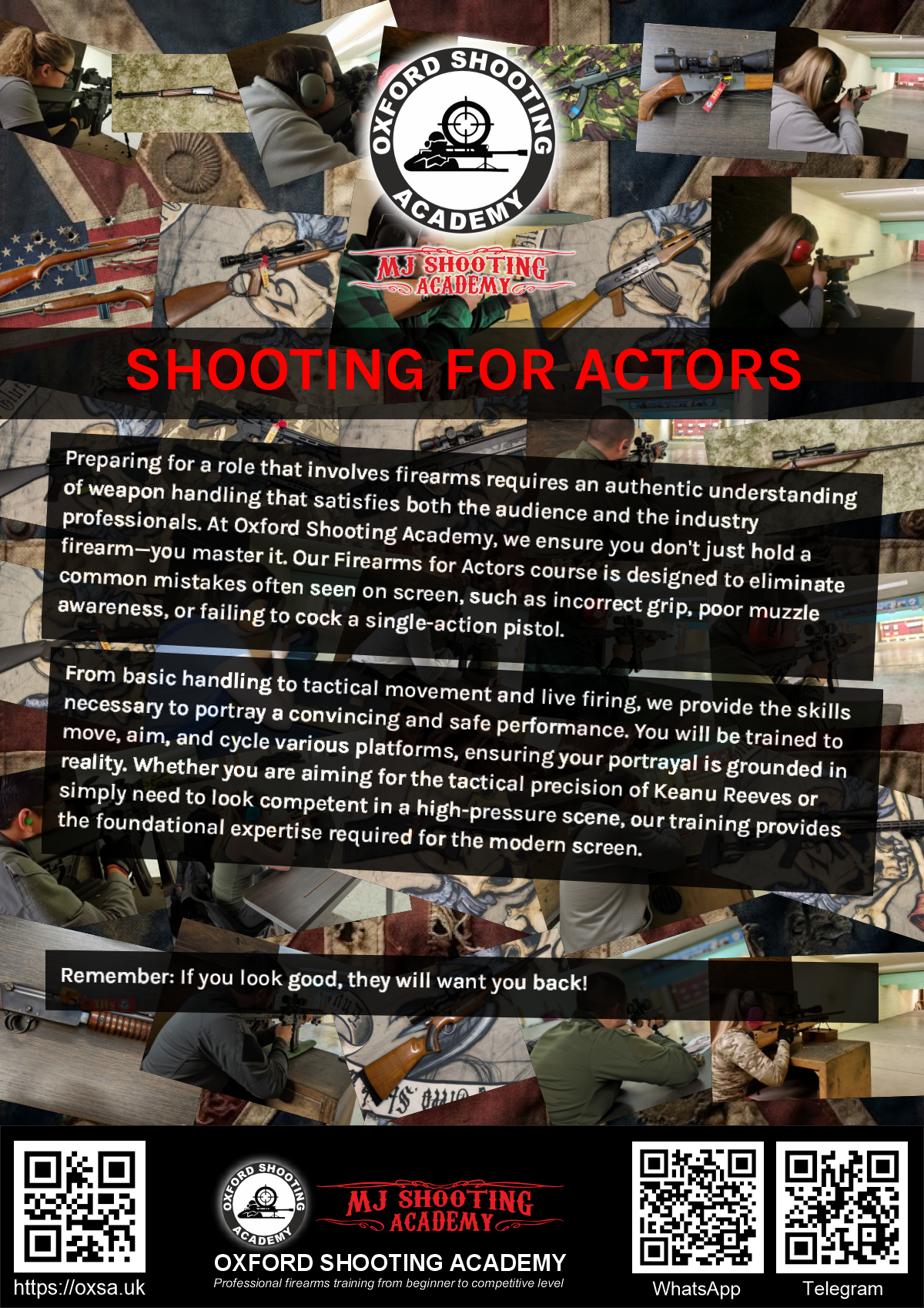 Indoor range shooting providing a unique experience day