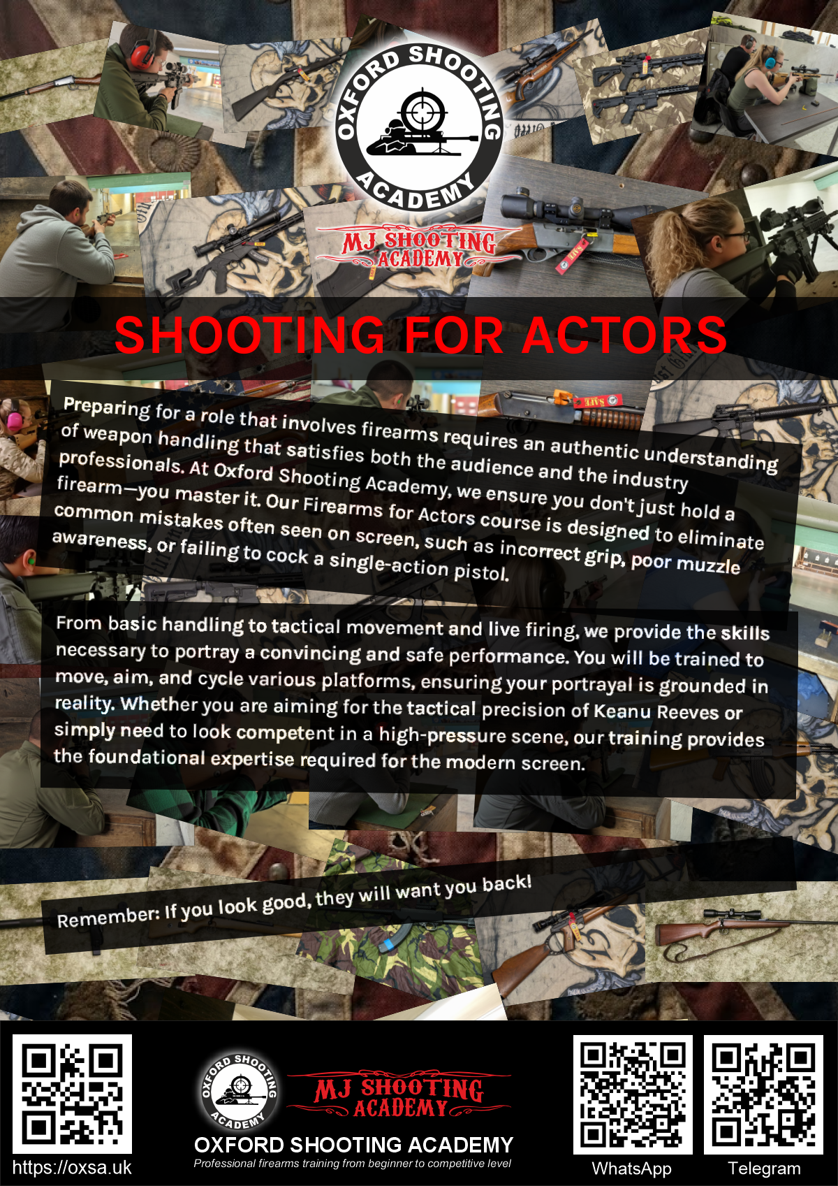 Indoor range shooting providing a unique experience day