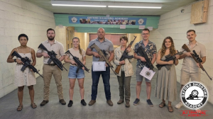 Indoor range shooting providing a unique experience day