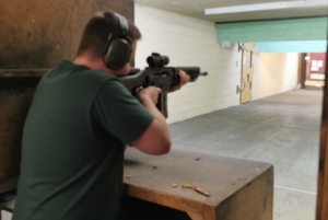 Sporting gun experience under supervised range conditions