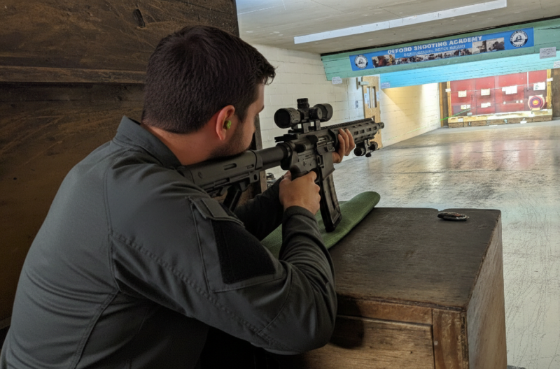 Marksmanship coaching to improve accuracy and technique