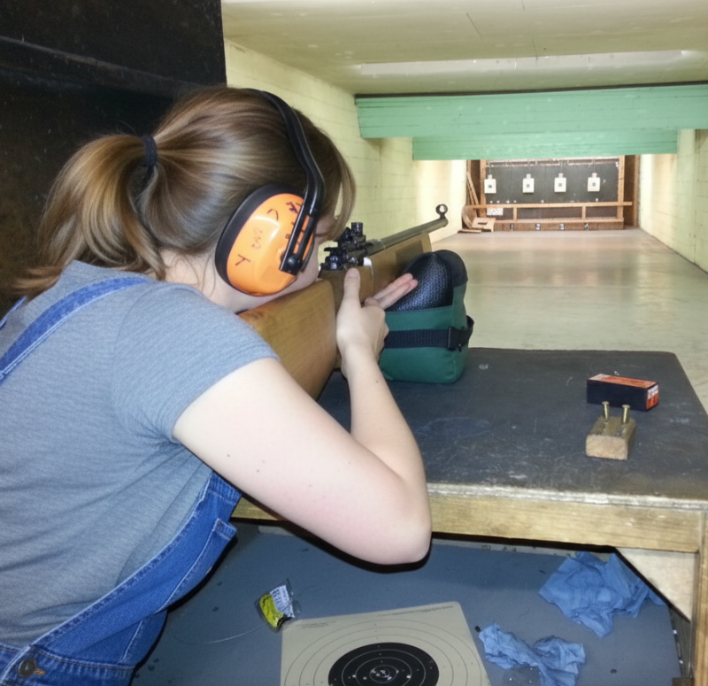 Indoor range shooting providing a unique experience day