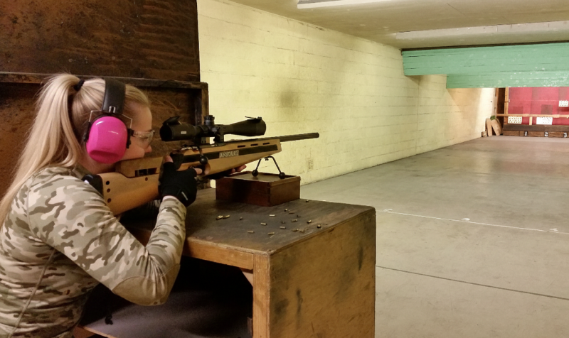 Sporting gun experience under supervised range conditions