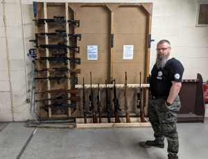 Sporting gun experience under supervised range conditions