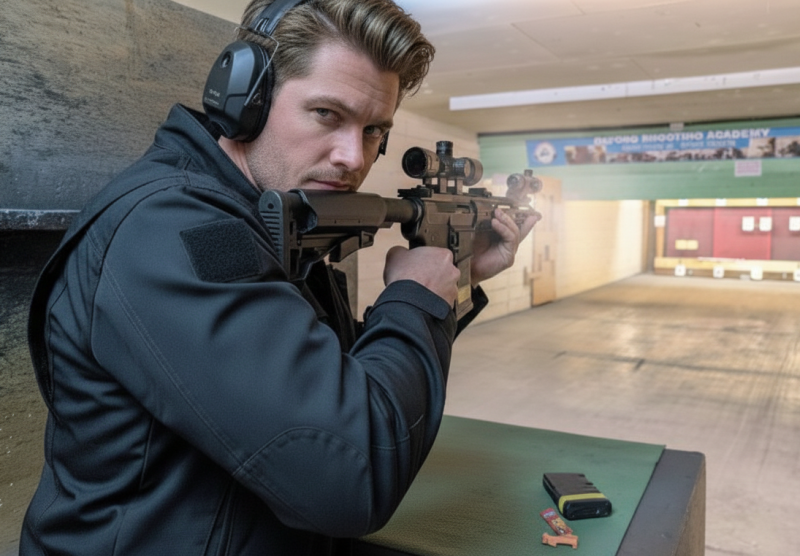 Indoor range shooting providing a unique experience day