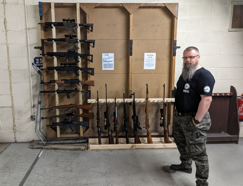 Sporting gun experience under supervised range conditions