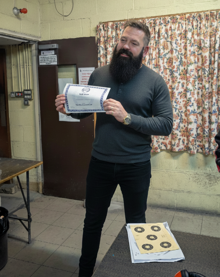 Indoor range shooting providing a unique experience day