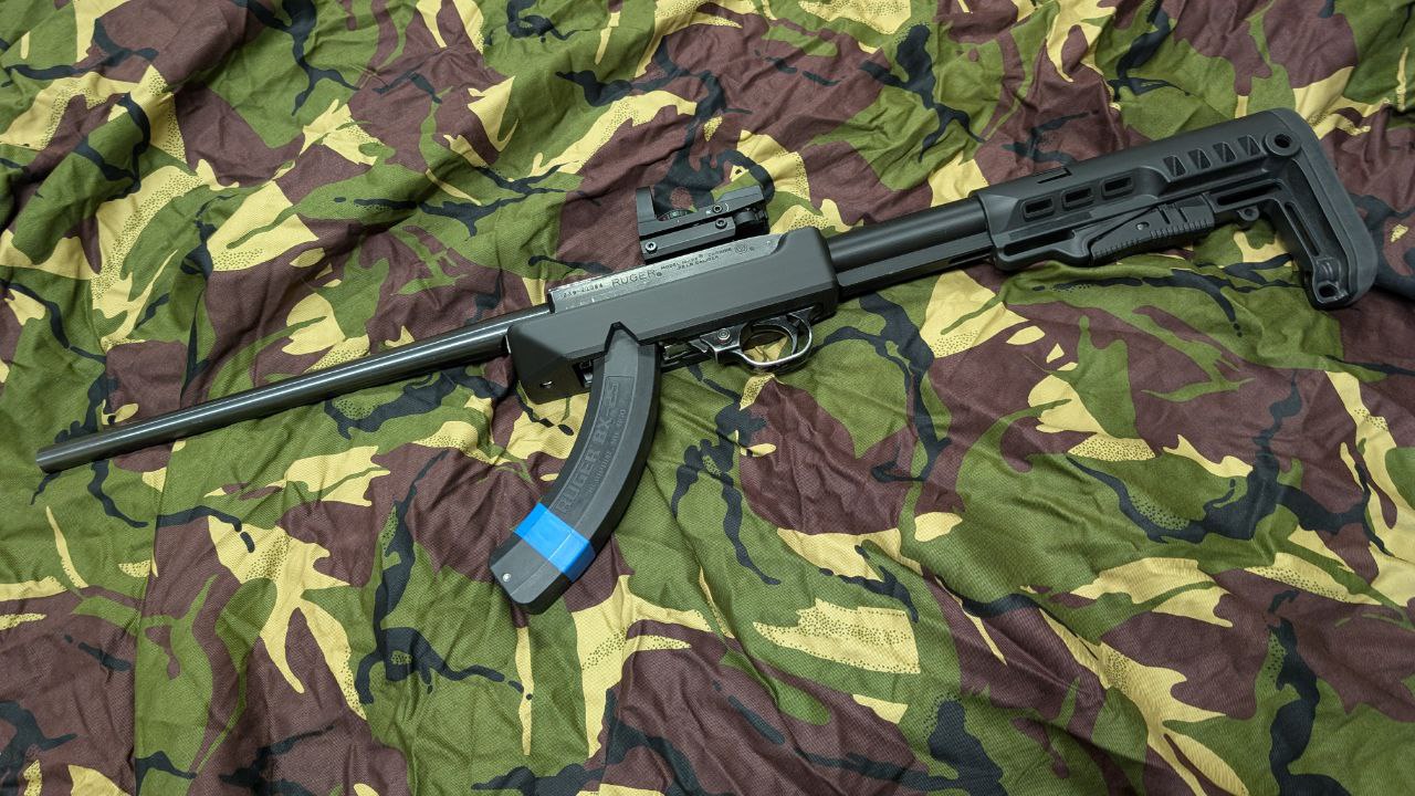 Ruger 10/22 Survivor compact rimfire rifle