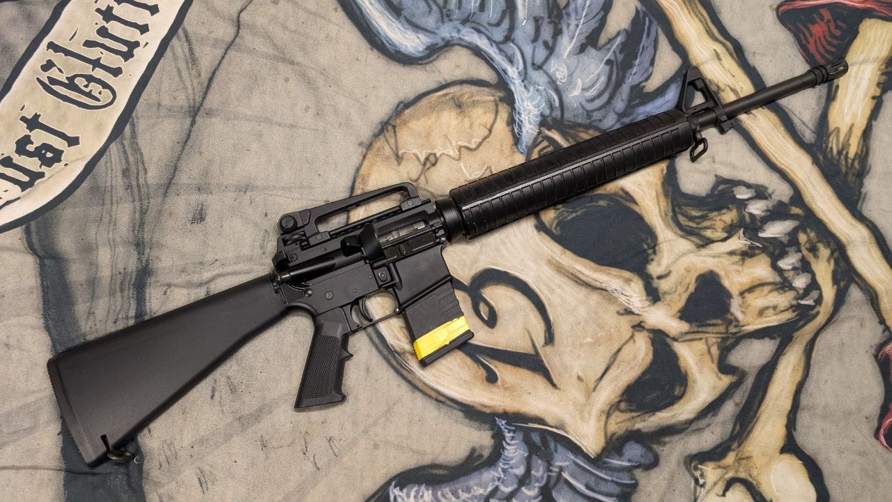 AR15 CMMG MK4 semi-automatic rimfire training rifle