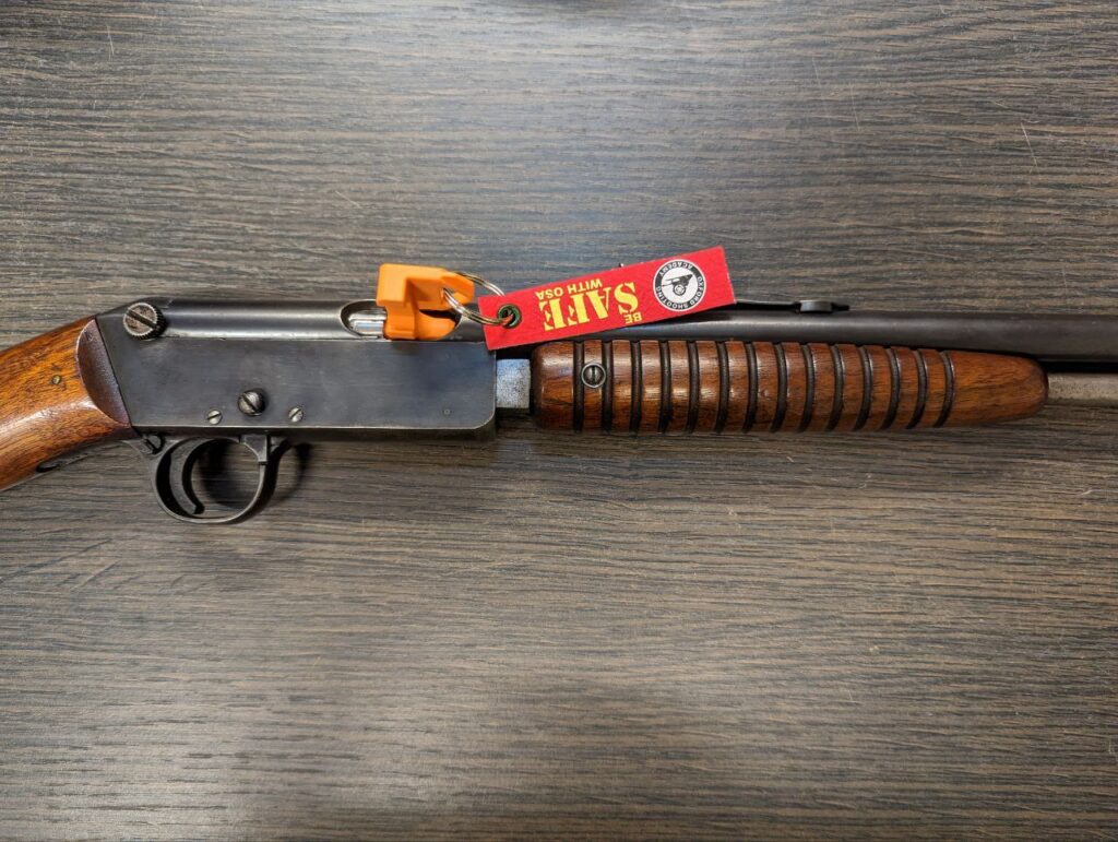 Classic lightweight BSA Pump Action rimfire rifle