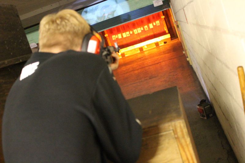 Shooting a range of targets